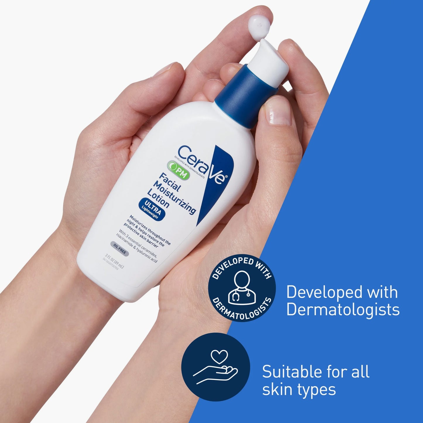 CeraVe PM Facial Moisturizing Lotion Ultra Lightweight 60ml