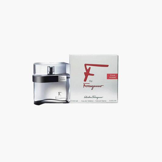 Salvatore Ferragamo F By Ferragamo Silver Men Eau De Toilette 100ml - TheSkinFit