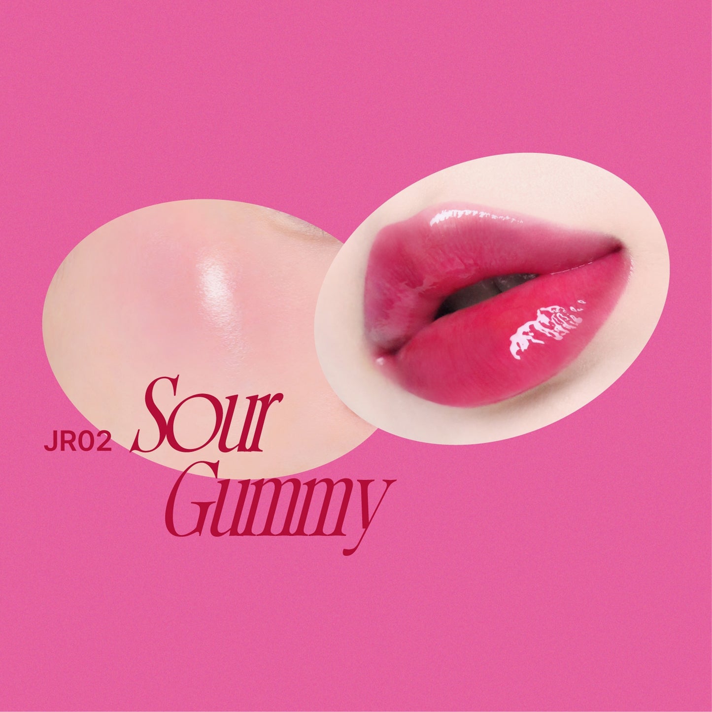 Fwee Lip & Cheek Glowy Jelly Pot & Keyring Set JR02 Sour Gummy 4gm