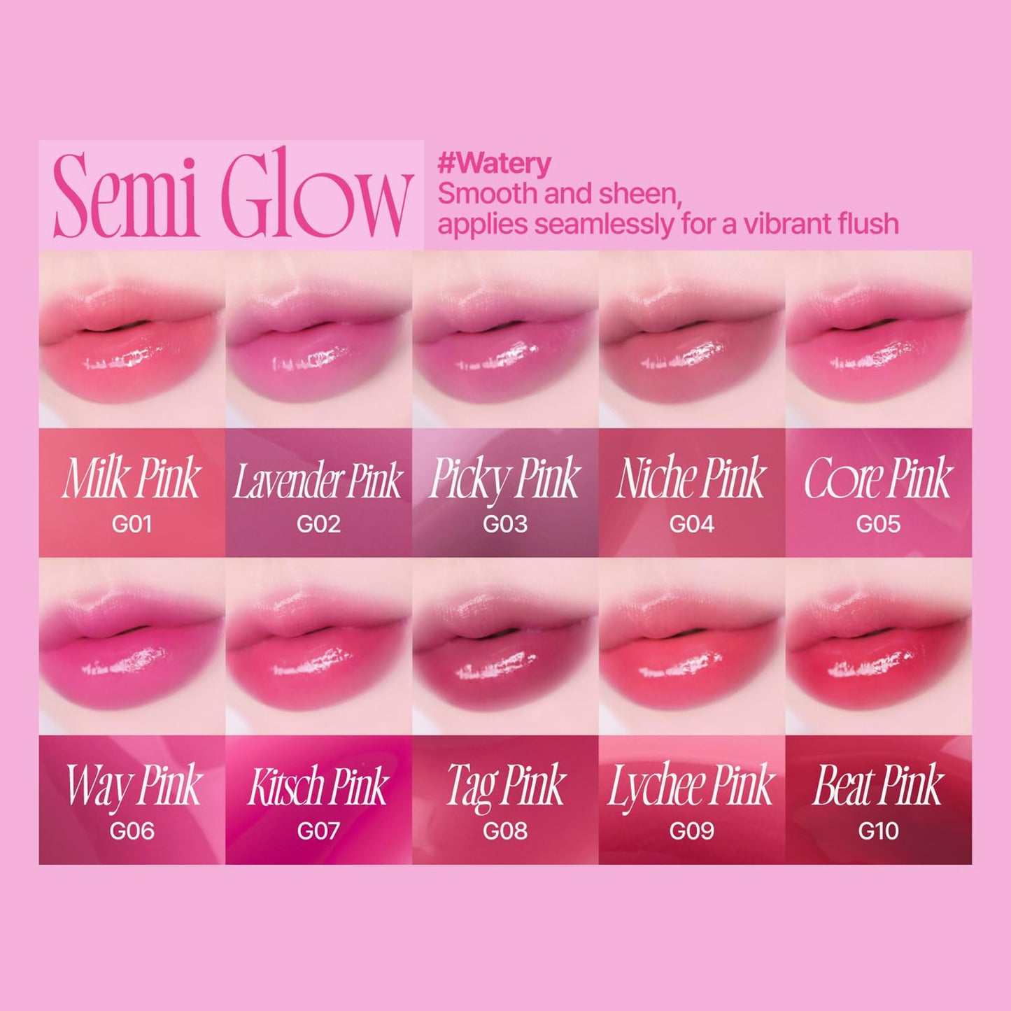Fwee Pink Obsession Stay-Fit Lip Tint G06 Way Pink 3.8gm