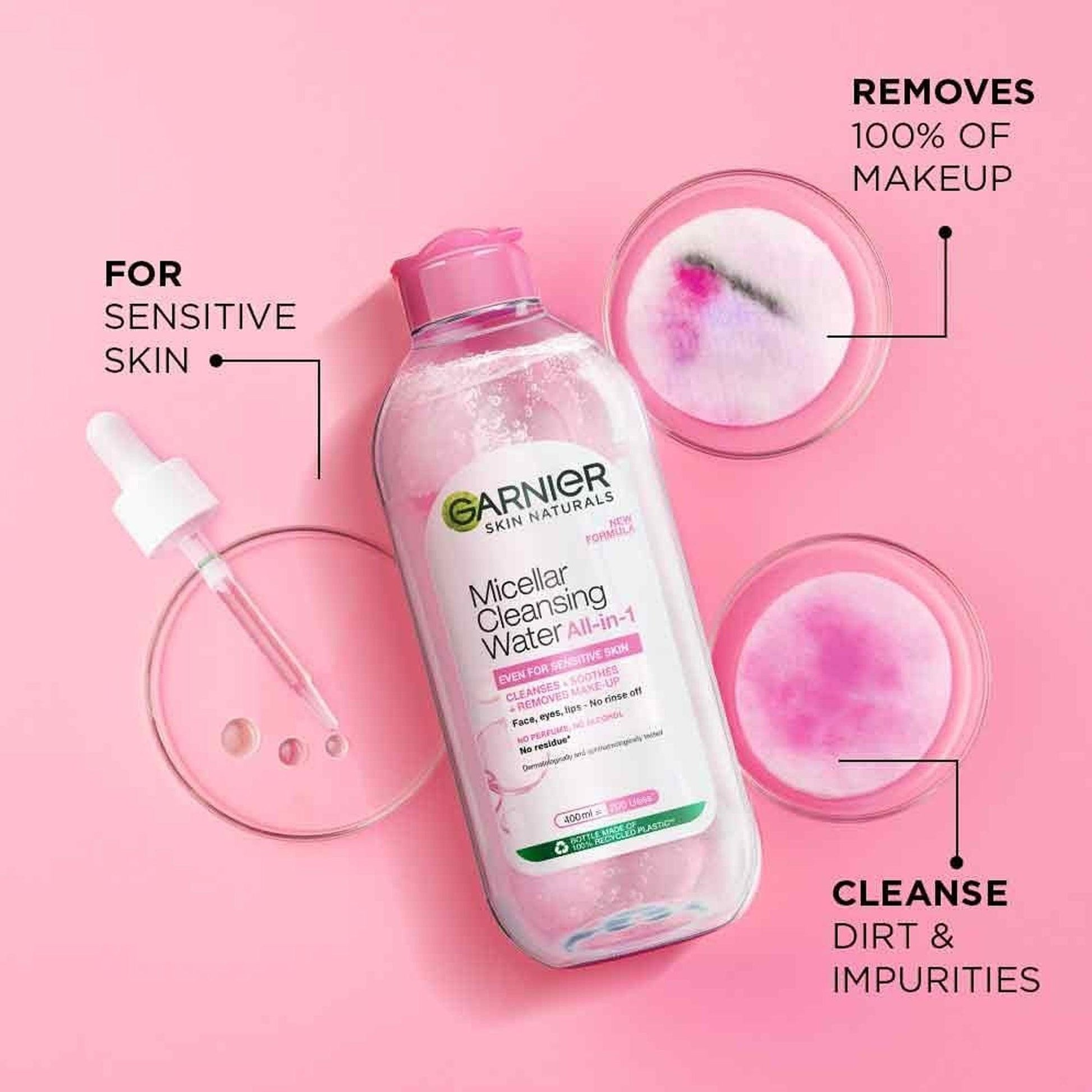 Garnier Skin Naturals Micellar Cleansing Water 125ml - TheSkinFit