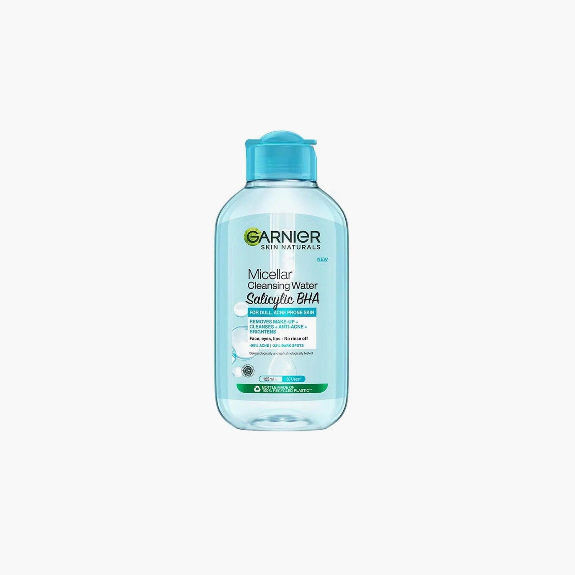 Garnier Skin Naturals Micellar Cleansing Water Salicylic BHA 125ml - TheSkinFit