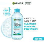 Garnier Skin Naturals Micellar Cleansing Water Salicylic BHA 125ml - TheSkinFit