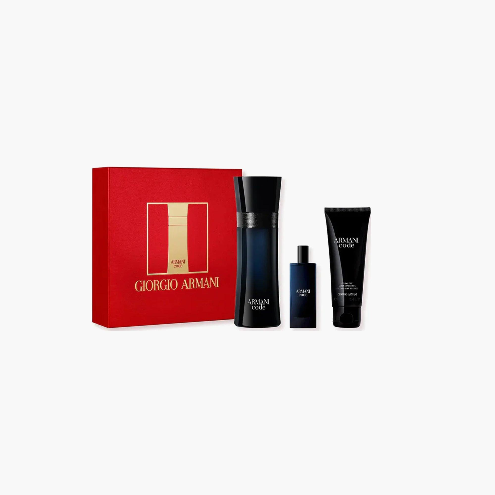 Giorgio Armani Code Men 3 Piece Gift Set - TheSkinFit