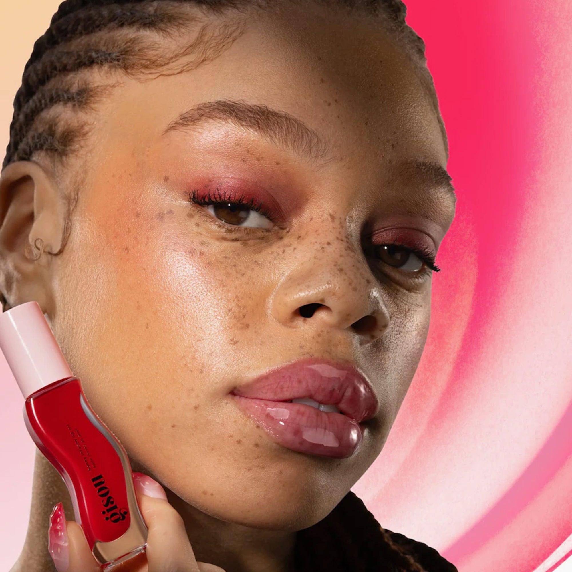 Gisou Honey Infused Lip Oil Strawberry Sorbet 8ml - TheSkinFit