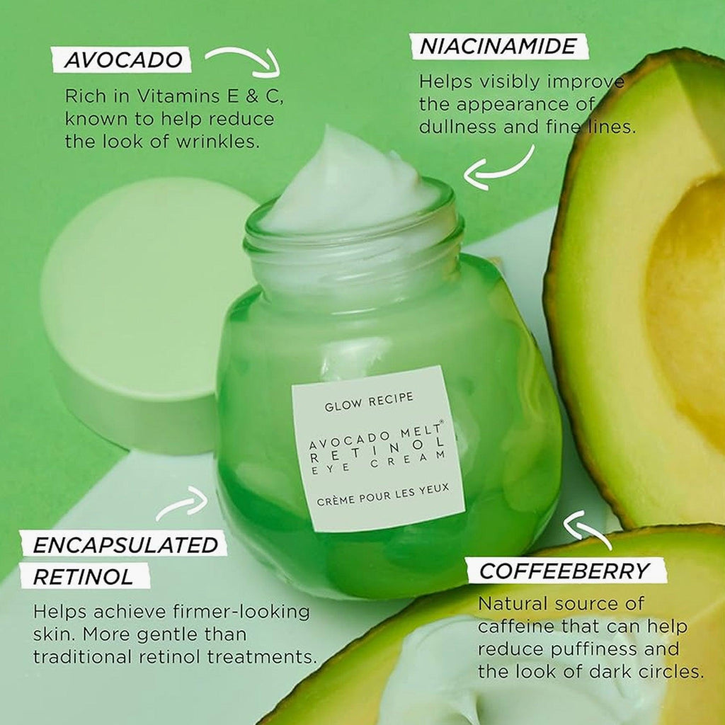 Glow Recipe Avocado Melt Retinol Eye Cream 5ml Without Box - TheSkinFit