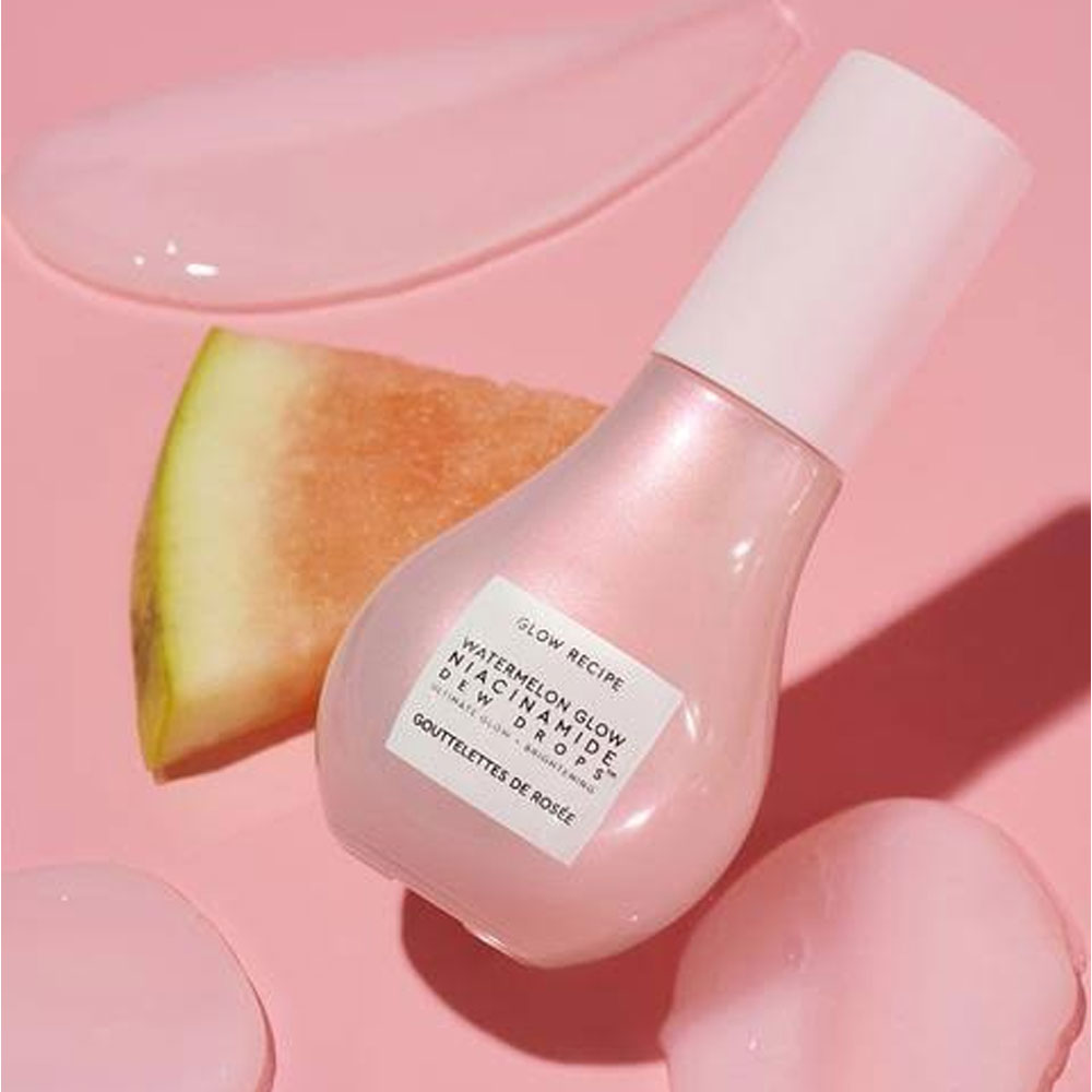 watermelon glow niacinamide dew drops how to use