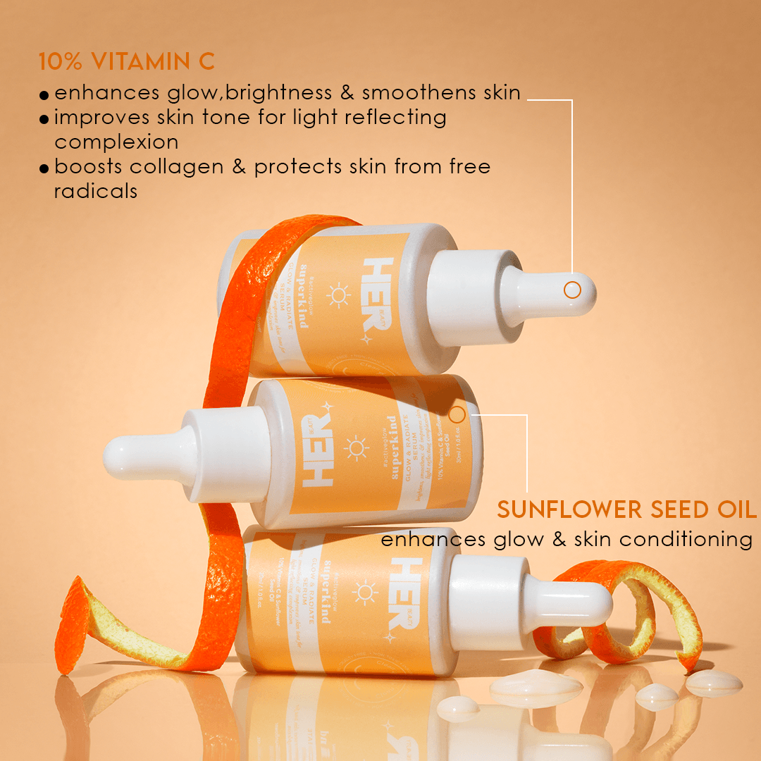 her beauty superkind glow & radiate serum 30ml review