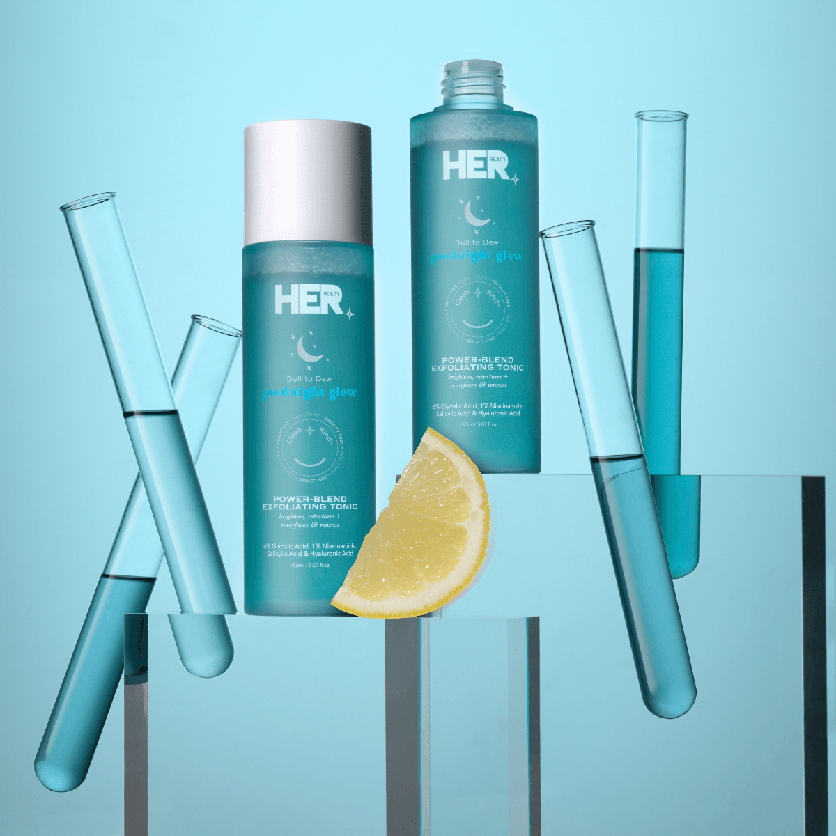 Her Beauty Goodnight Glow Power-Blend Exfoliating Tonic 150ml Pakistan