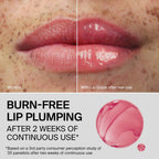Haus Labs By Lady Gaga PhD Hybrid Lip Glaze Oil Guava 7ml Before | After Image