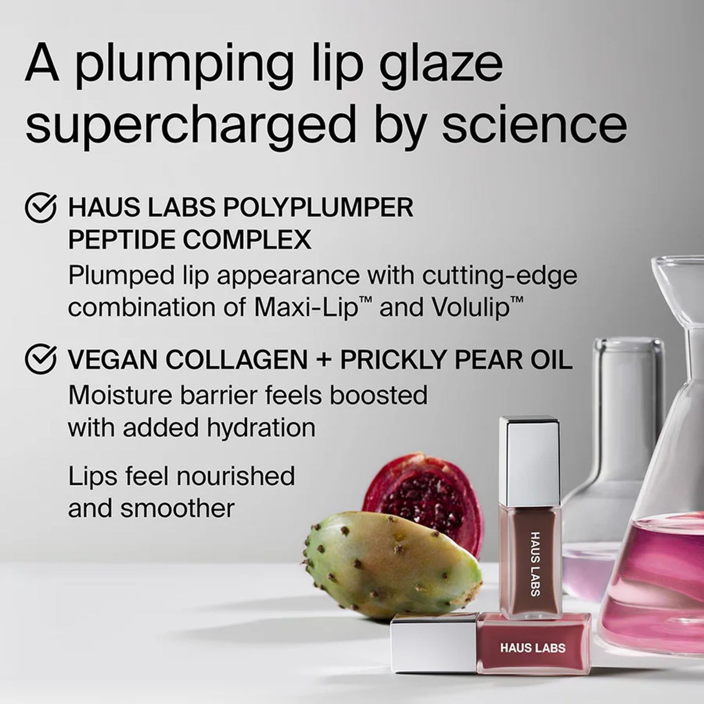 Haus Labs By Lady Gaga PhD Hybrid Lip Glaze Oil Guava 7ml