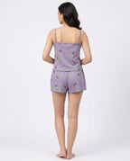 Sajiero Cami Set Cherry Breeze Purple
