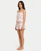 Sajiero Cami Set Cherry Breeze Pink