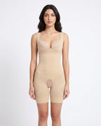 Sajiero Spanx Full Body Corset Crotch Buckle Body Shaper