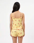 Sajiero Cami Set Cherry Breeze Yellow