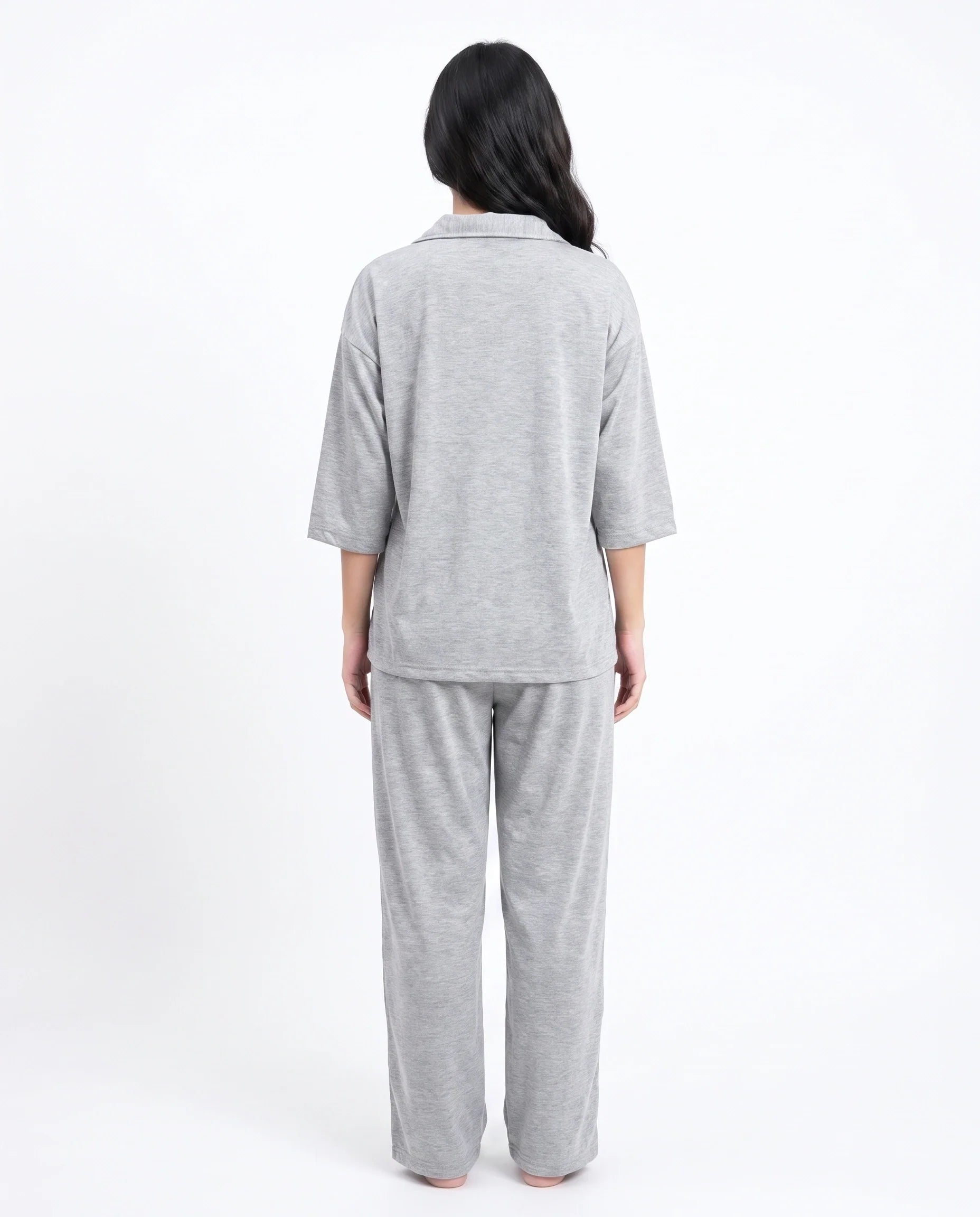 Sajiero Summer Loungewear Set Softco Grey