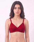 Sajiero Padded Luxe Single Padded Wireless Bra