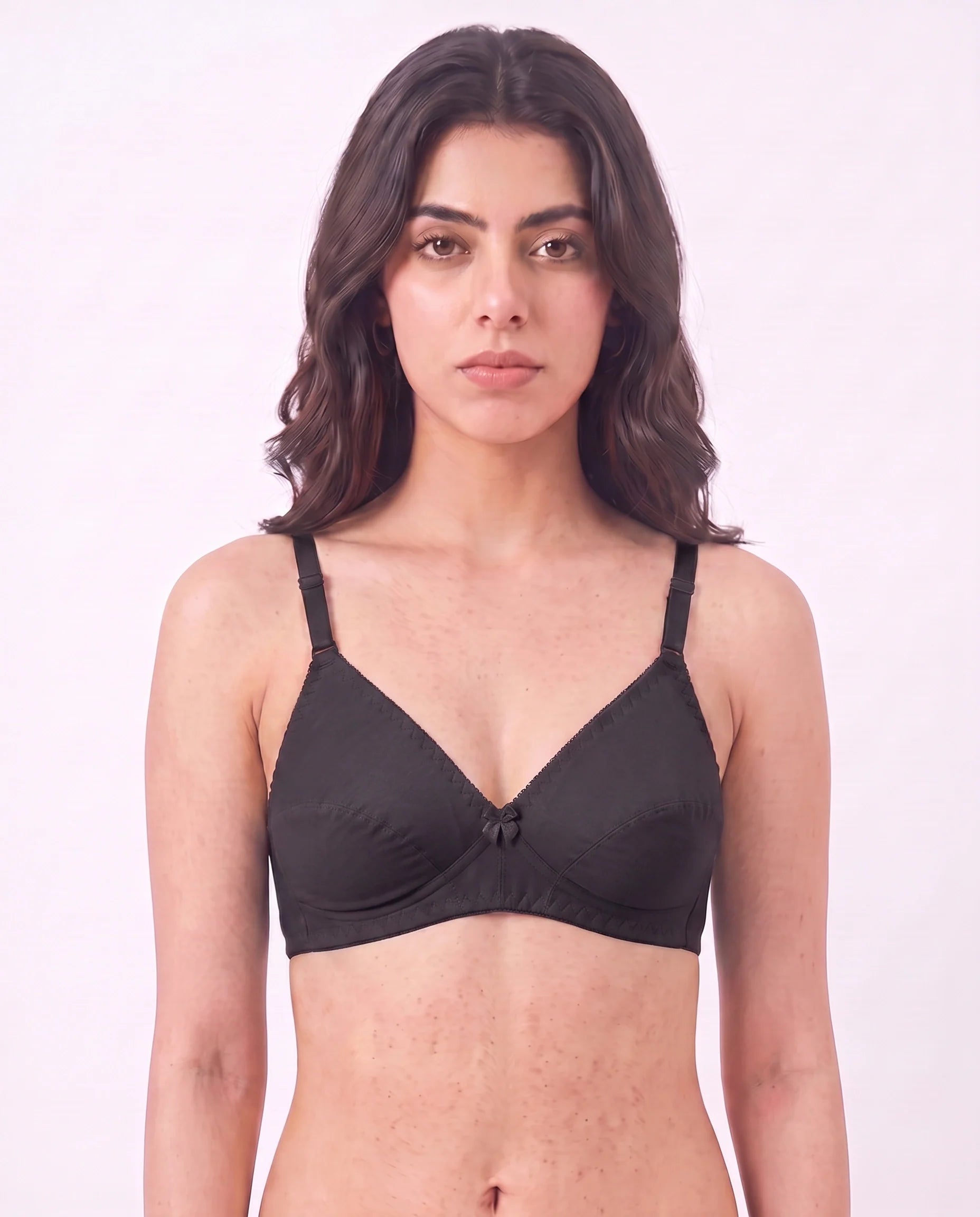 Sajiero Padded Luxe Single Padded Wireless Bra