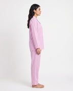 Sajiero Linen PJ Set Candy Stripe
