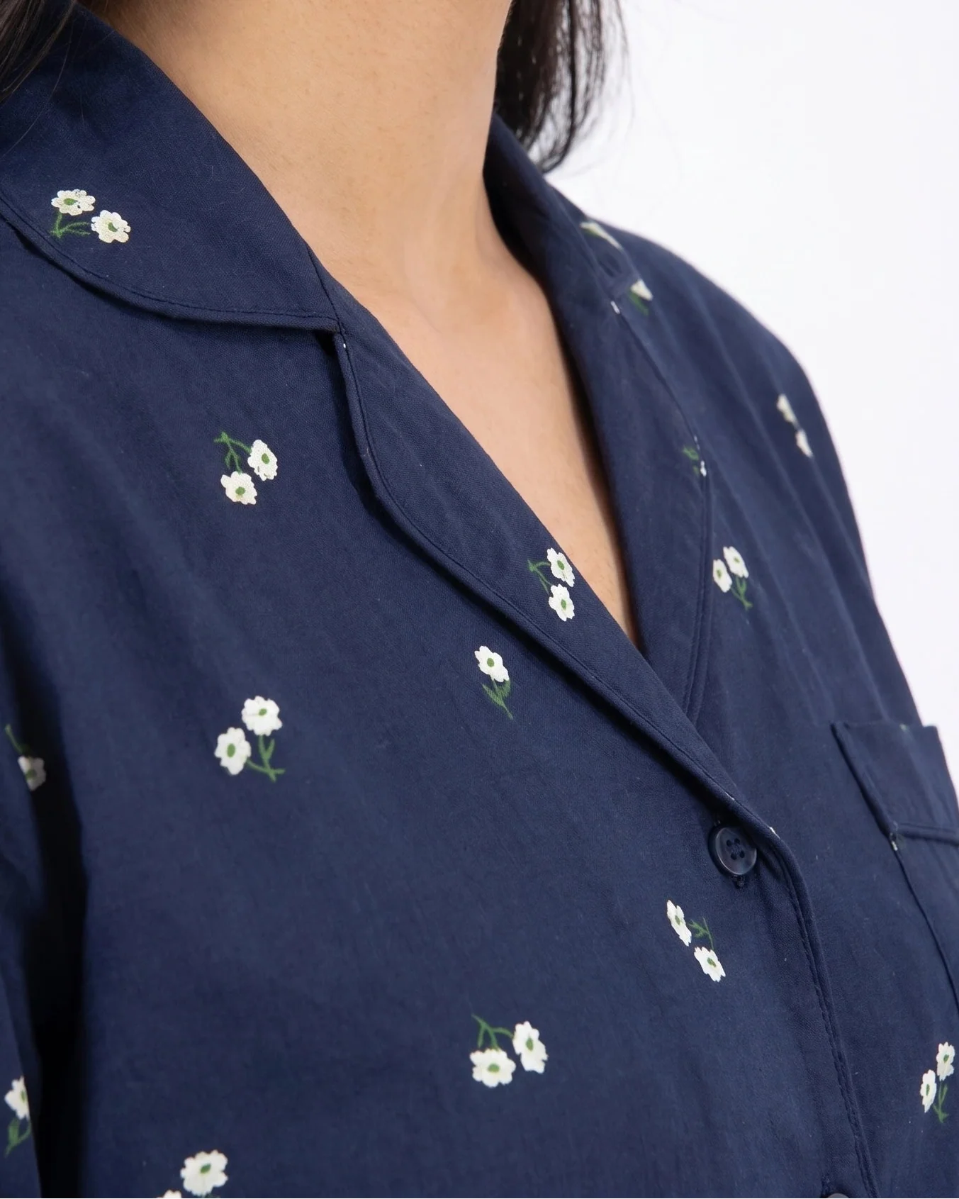 Sajiero Linen PJ Set Jasmine