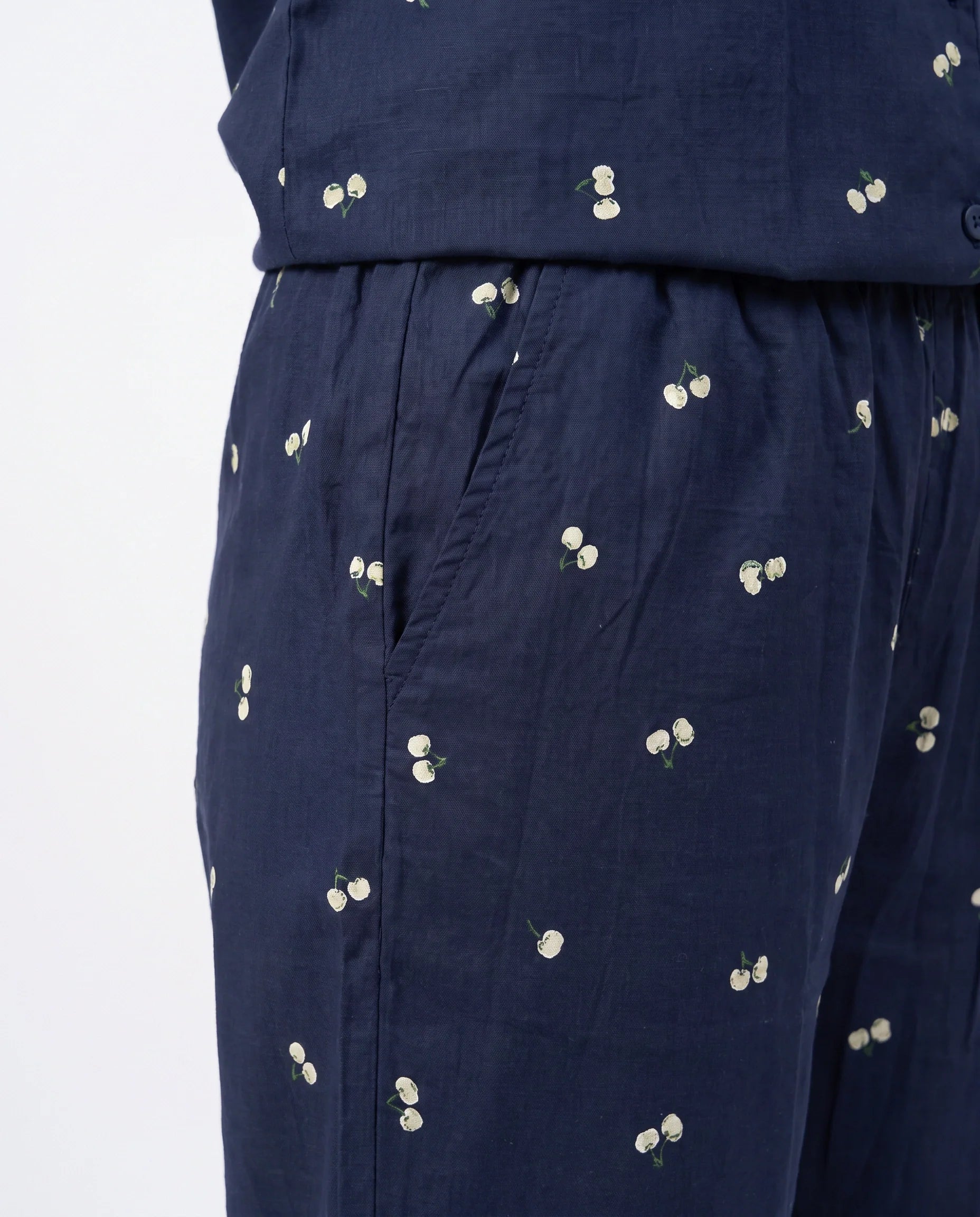 Sajiero Linen PJ Set Jasmine