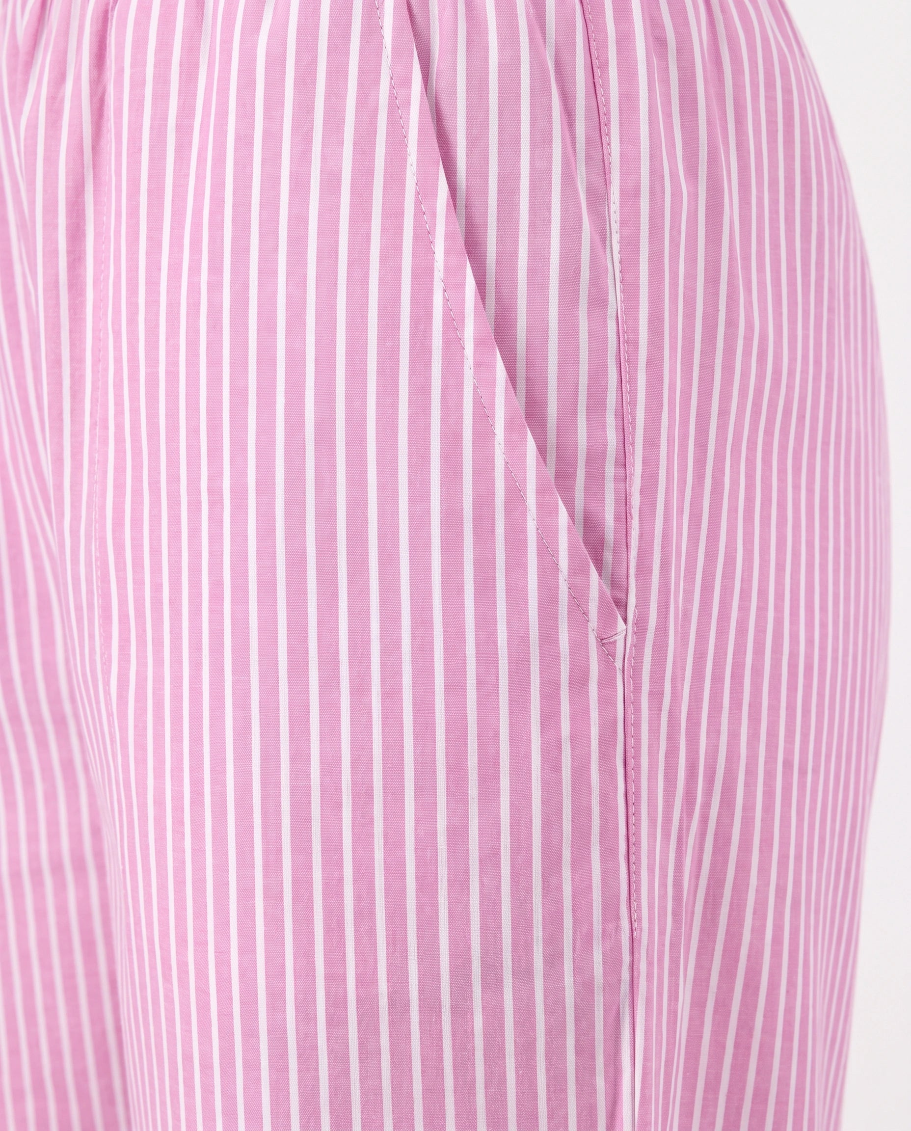 Sajiero Linen PJ Set Candy Stripe