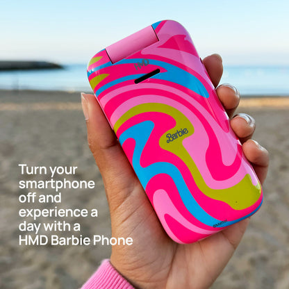 HMD Barbie Flip Phone Dual Sim