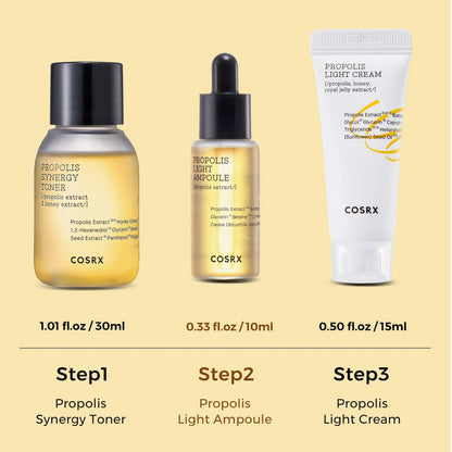COSRX Honey Glow Kit 3 Step Kit Set