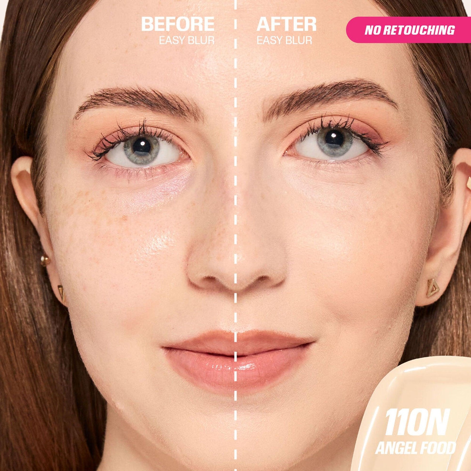 Huda Beauty Easy Blur Natural Airbrush Foundation 110N Angel Food 30ml - TheSkinFit