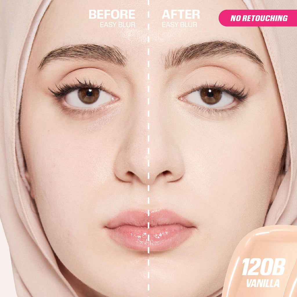 huda beauty easy blur natural airbrush foundation 30ml
