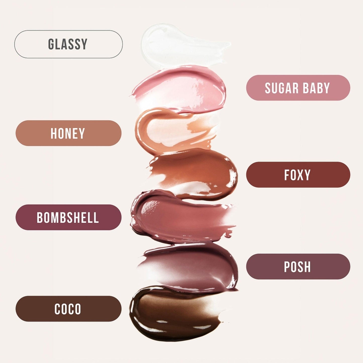 Huda Beauty Faux Filler Extra Shine Lip Gloss Honey 3.9ml - TheSkinFit