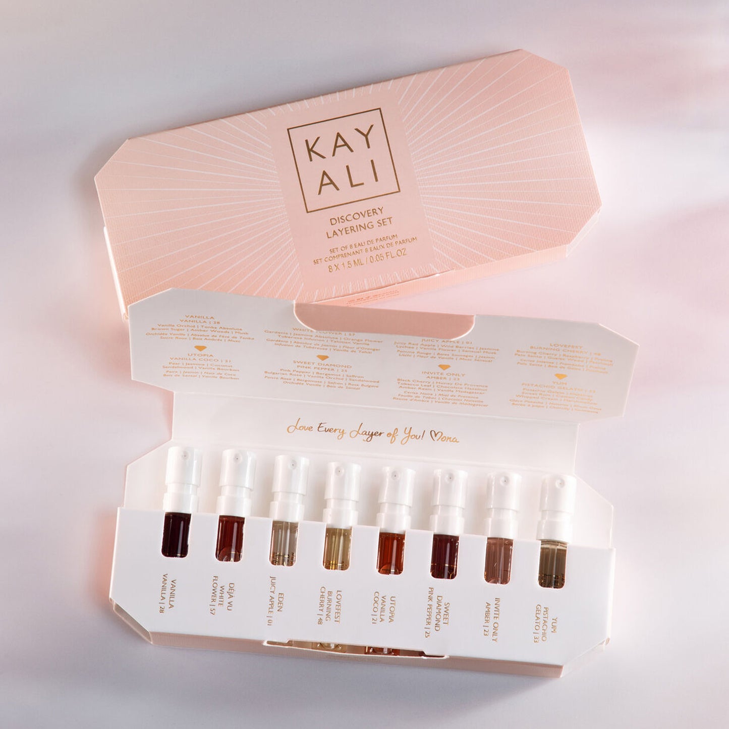 Huda Beauty Kayali Discovery Layering Set