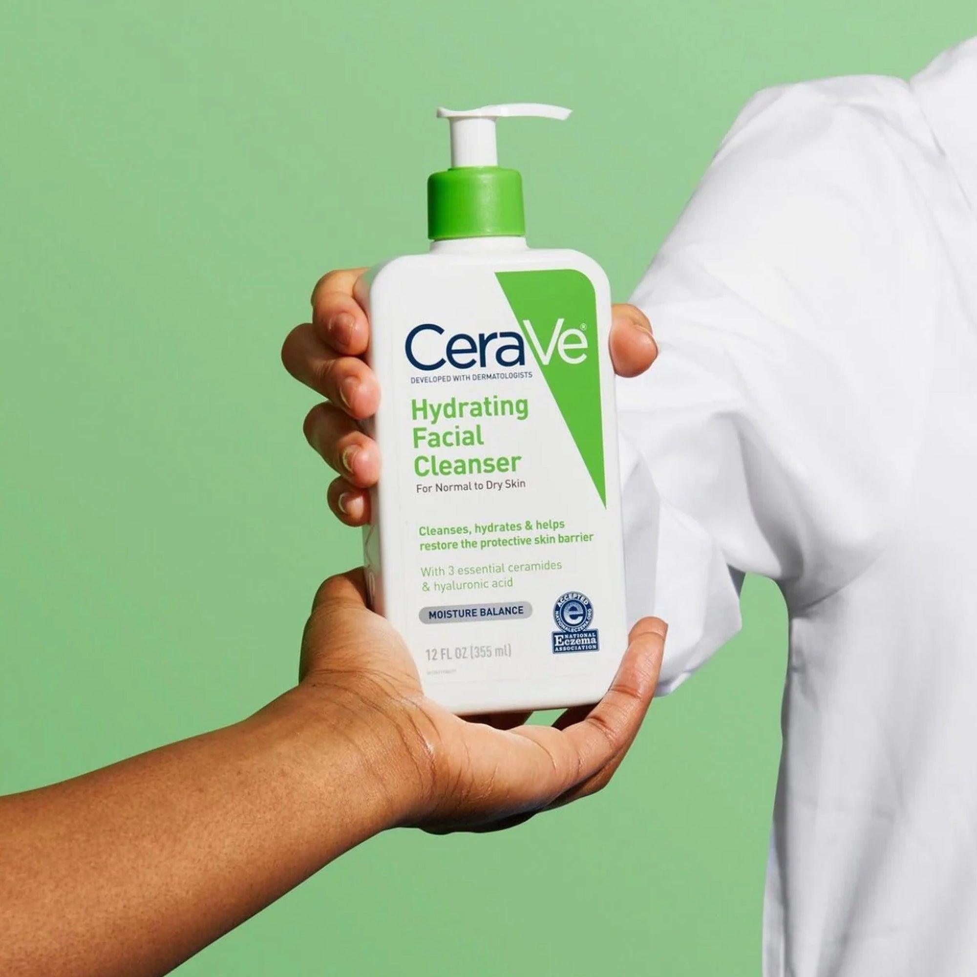 CeraVe Hydrating Facial Cleanser For Normal to Dry Skin