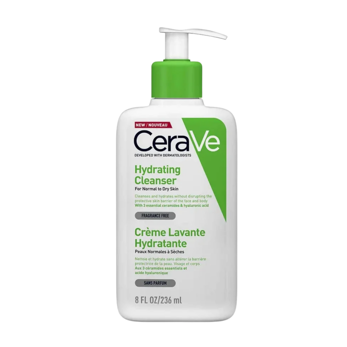 CeraVe Hydrating Cleanser for Normal to Dry Skin Perfume Free 236ml