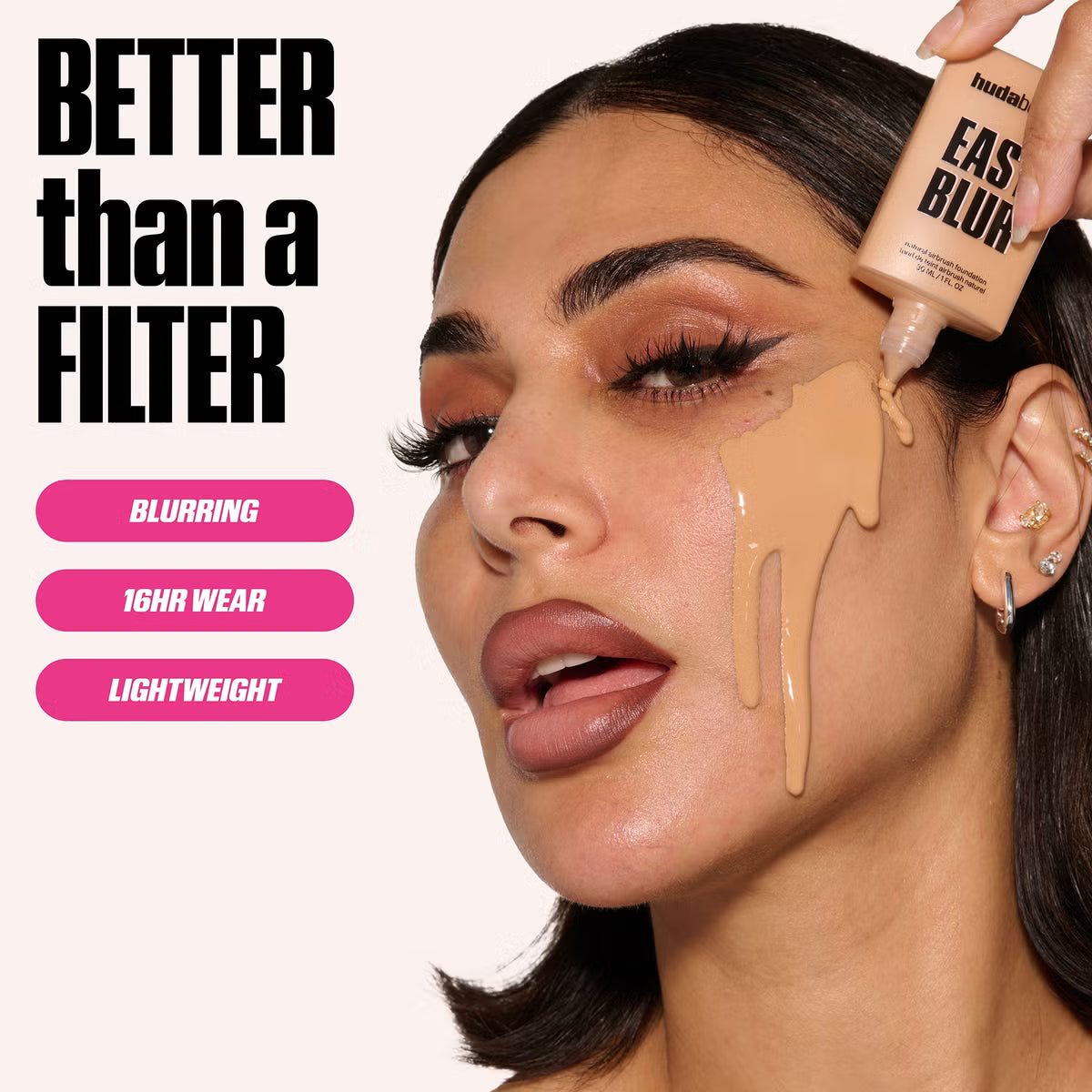 Huda Beauty Easy Blur Natural Airbrush Foundation Mini 10ml