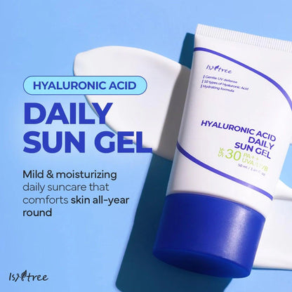 Isntree Hyaluronic Acid Daily Sun Gel SPF30 PA +++ 50ml - TheSkinFit