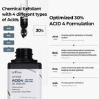 Isntree Hyper Acid4 AHA BHA PHA LHA 30 Serum 20ml - TheSkinFit
