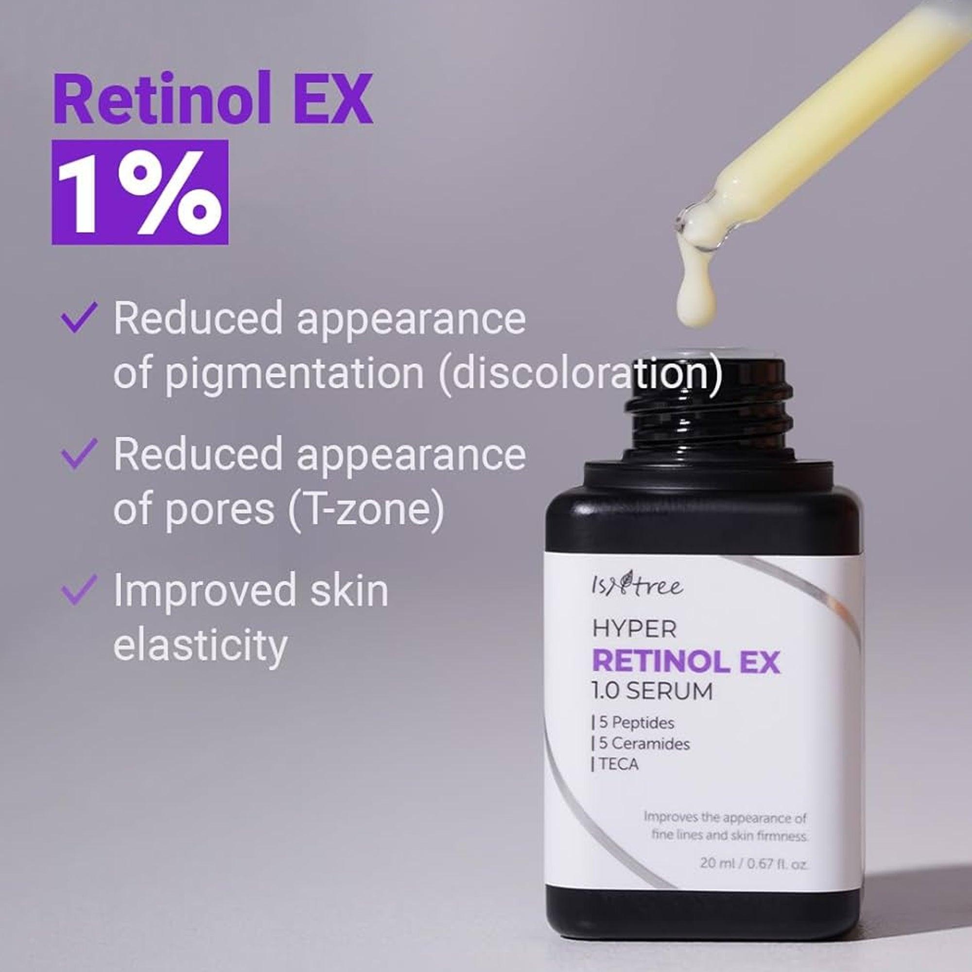 Isntree Hyper Retinol EX 1.0 Serum 20ml - TheSkinFit