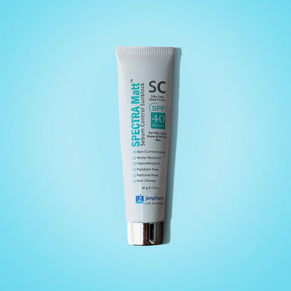 Jenpharm Spectra Matt Sebum Control Sunblock SPF40 PA+++ 30gm - TheSkinFit