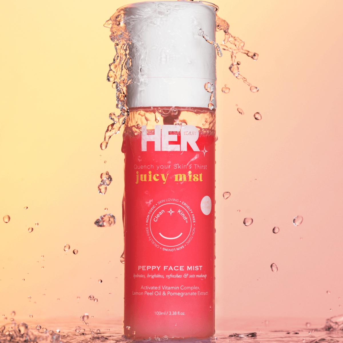 her beauty juicy mist peppy face mist 100ml price in pakistan