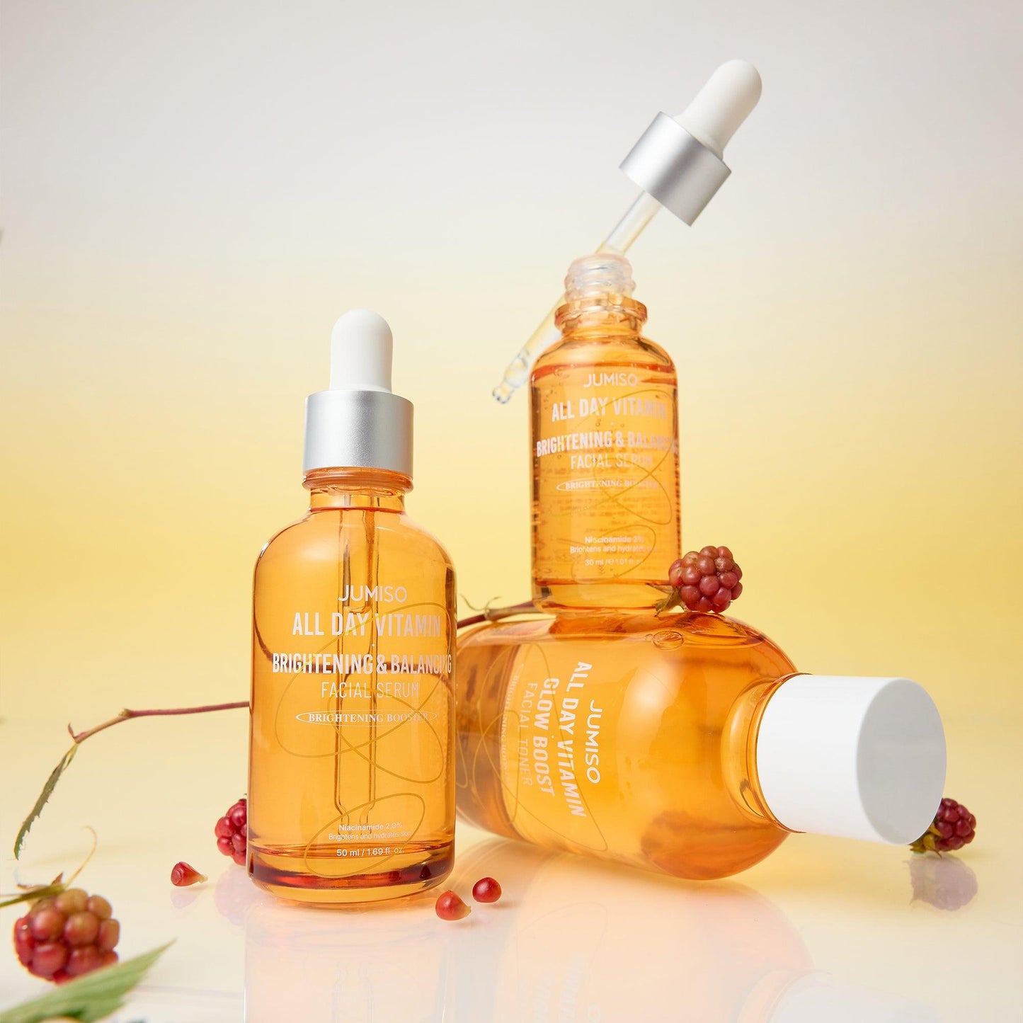 Jumiso All Day Vitamin Brightening & Balancing Facial Serum 50ml - TheSkinFit