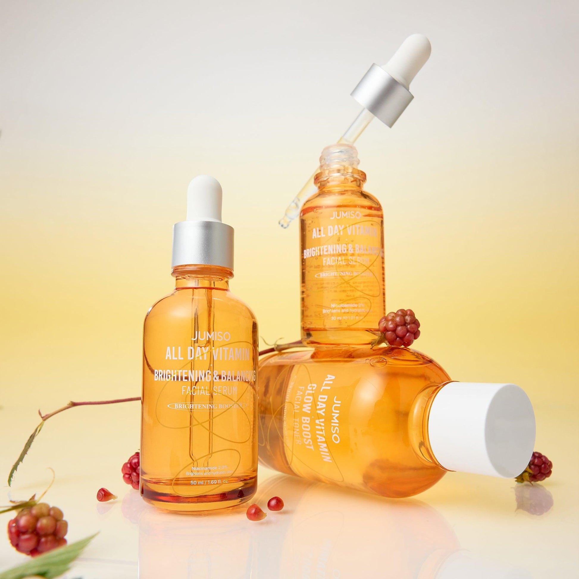 Jumiso All Day Vitamin Brightening & Balancing Facial Serum 50ml - TheSkinFit