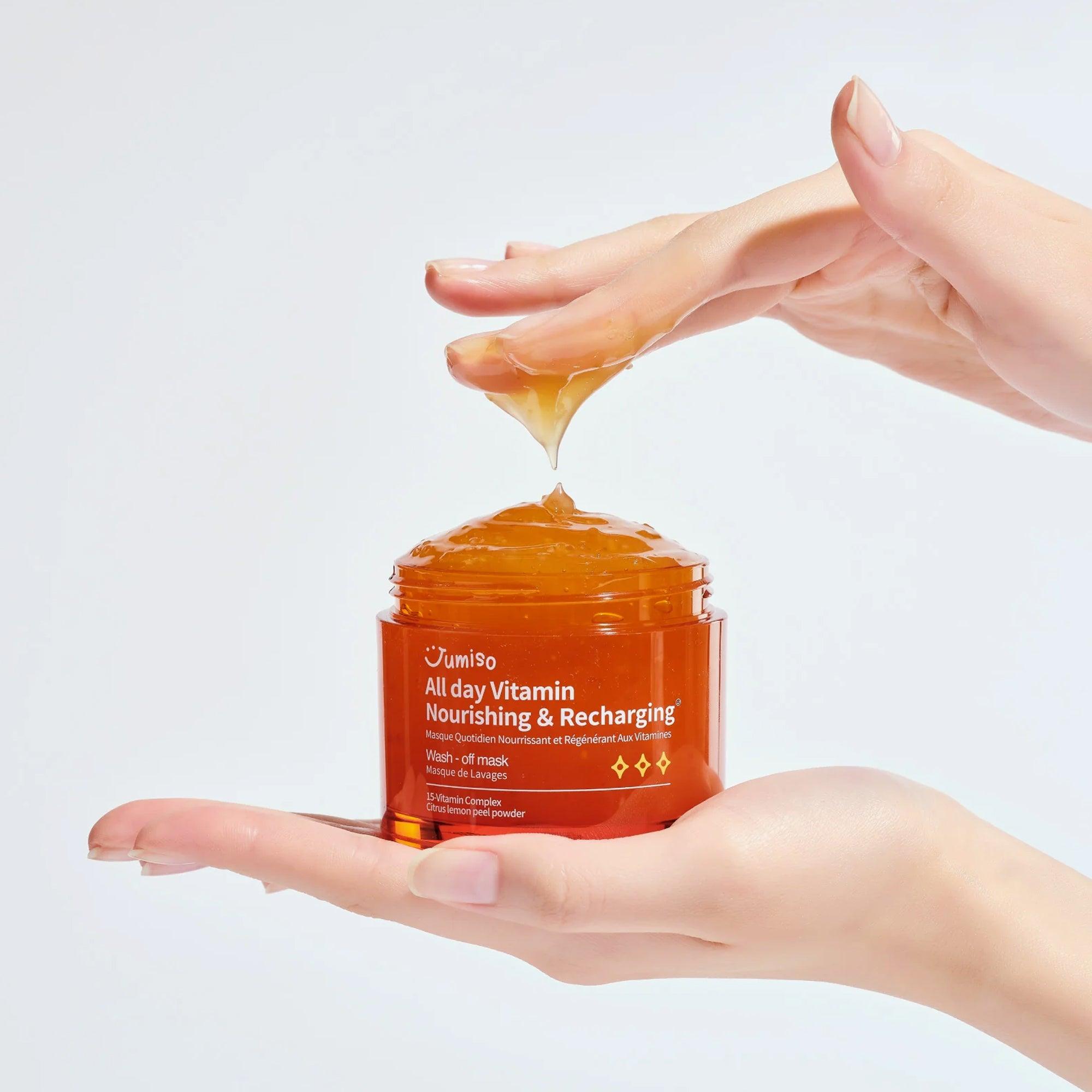 Jumiso All Day Vitamin Nourishing & Recharging Wash Off Mask 100ml - TheSkinFit