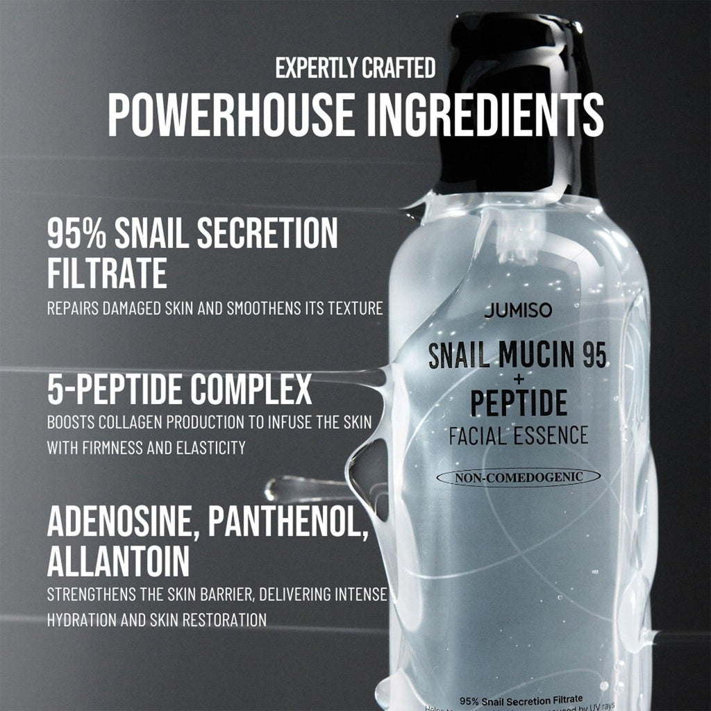 Jumiso Snail Mucin 95 + Peptide Facial Essence 140ml - TheSkinFit