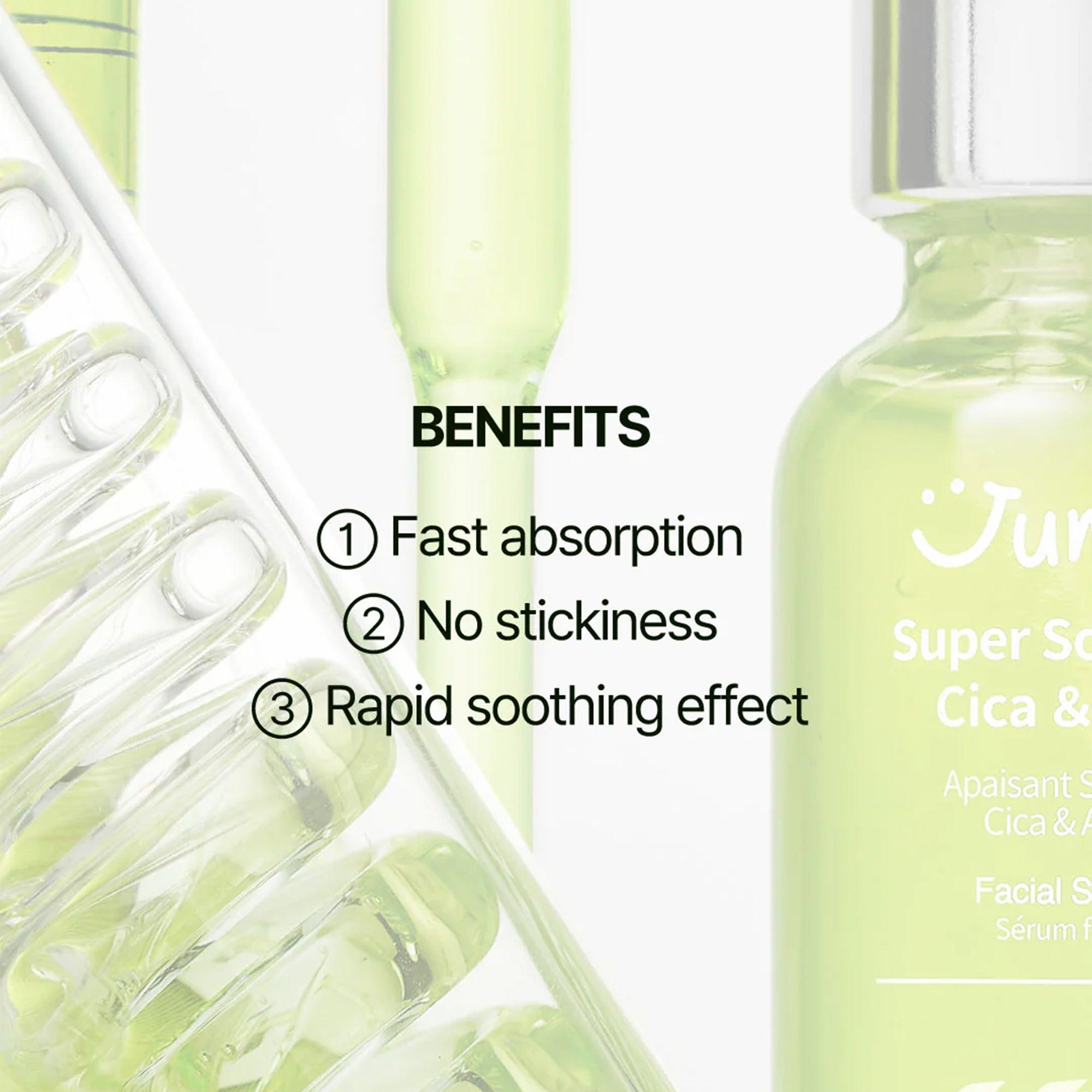 jumiso super soothing cica & aloe serum ingredients