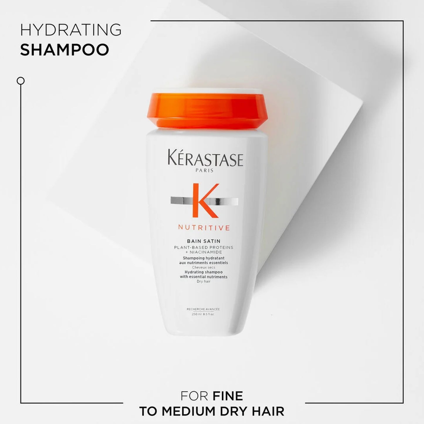 Kerastase Nutritive Bain Satin Hydrating Shampoo For Dry Hair 250ml