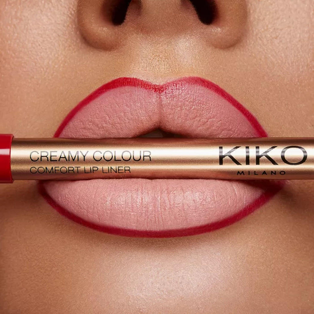 Kiko Milano Creamy Colour Comfort Lip Liner 319 Tulip Red 1 Piece - TheSkinFit