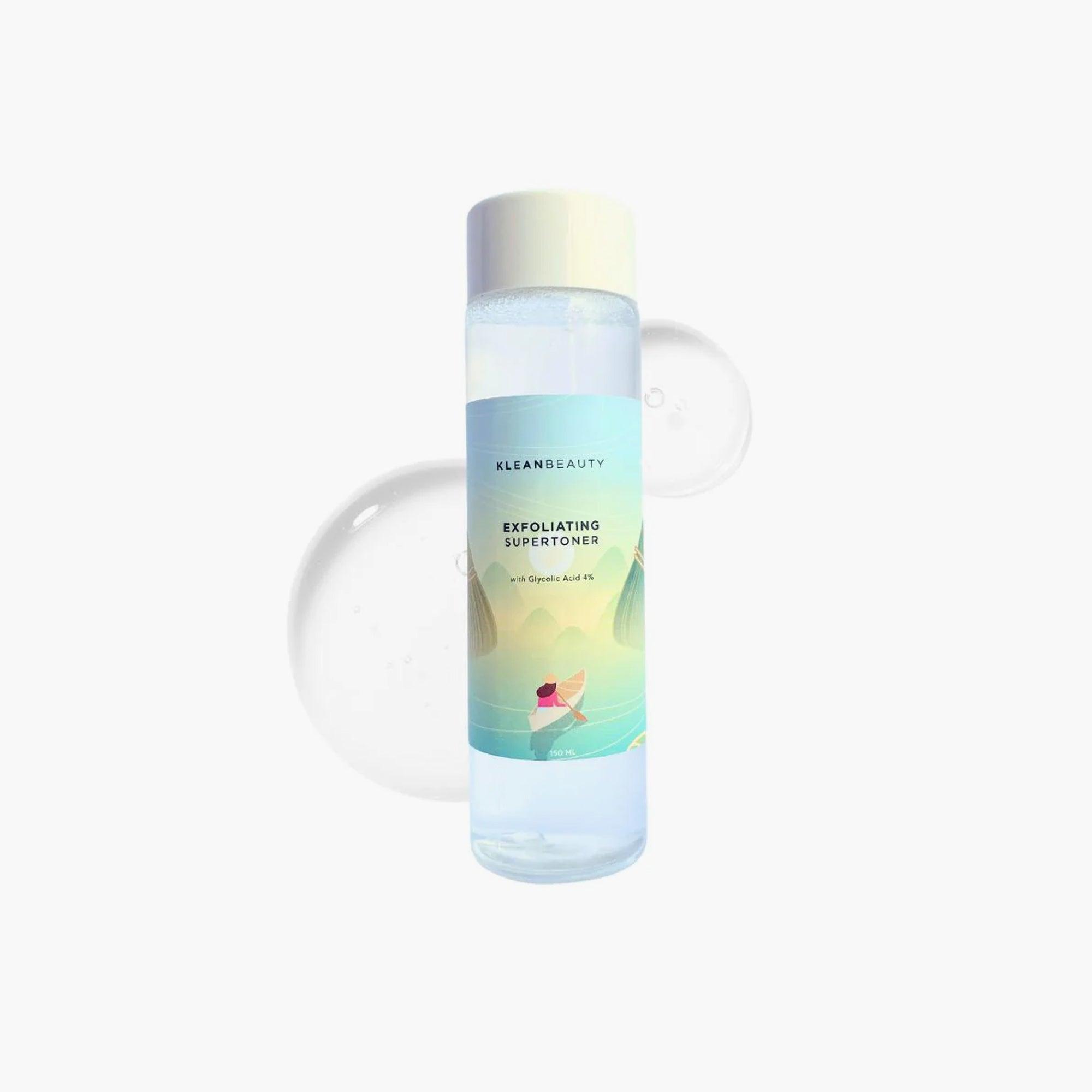 Klean Beauty Exfoliating Super Toner With Glycolic Acid 4% 160ml
