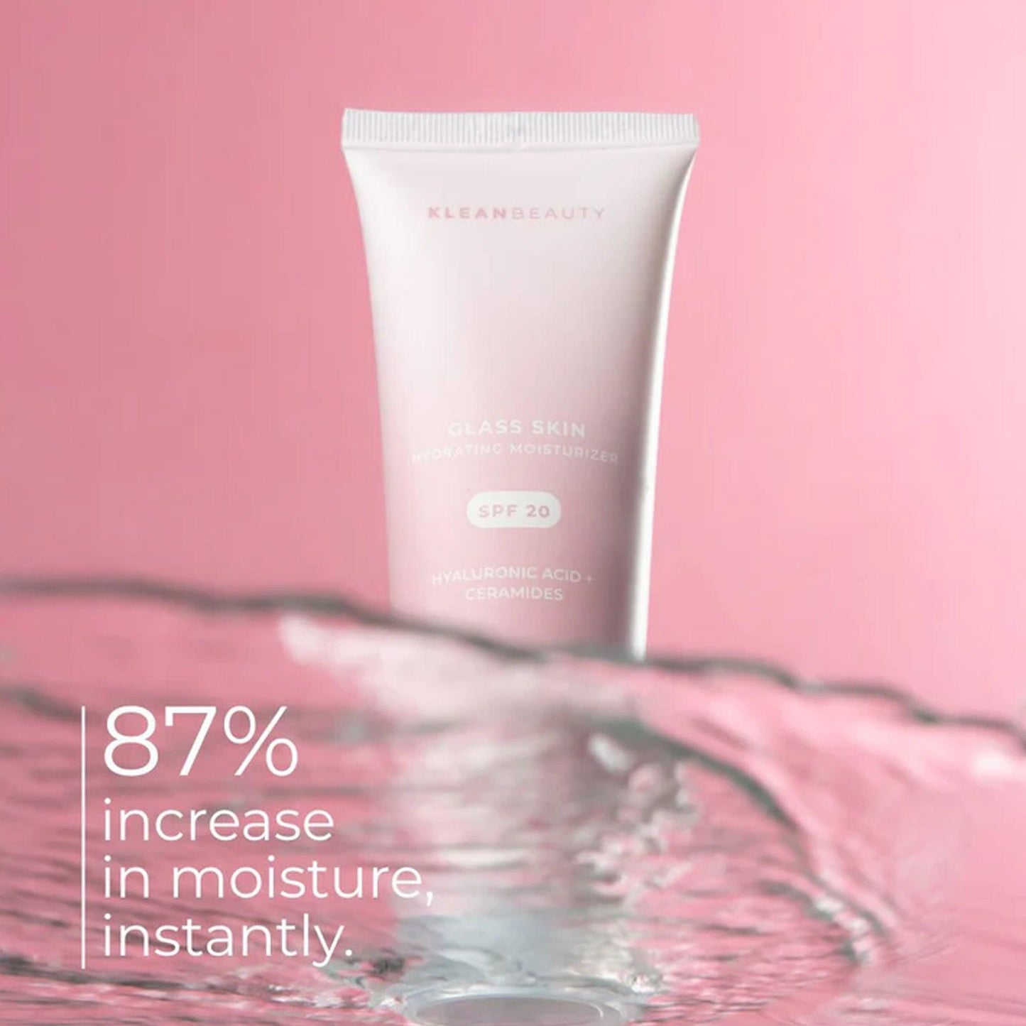 Klean Beauty Glass Skin Hydrating Moisturizer SPF 20 50ml