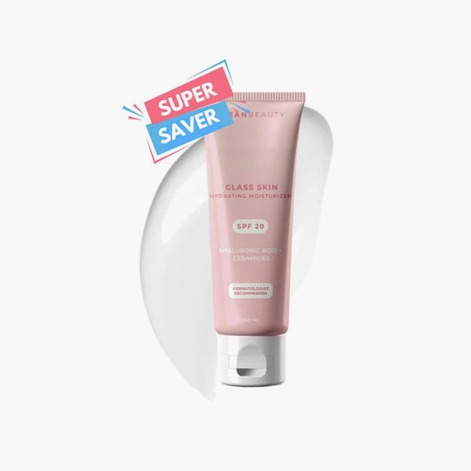 Klean Beauty Glass Skin Hydrating Moisturizer SPF 20 Tube 100ml
